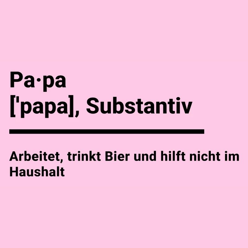 Papa Geschenk Elternzeit witzig duden