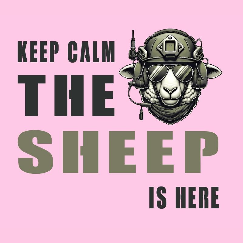 Schaf – Keep Calm Design