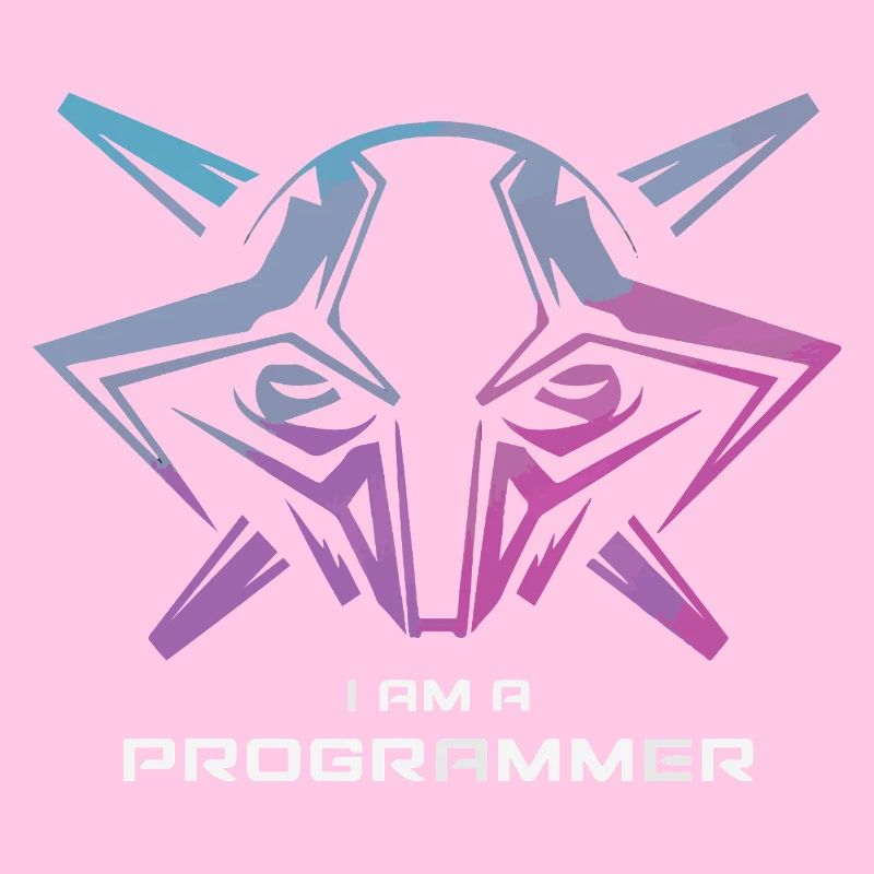 Futuristische Cyborg-Programmierer-Kunst