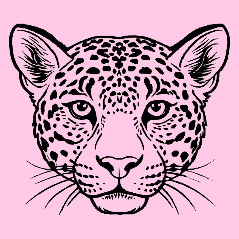 Leopard face