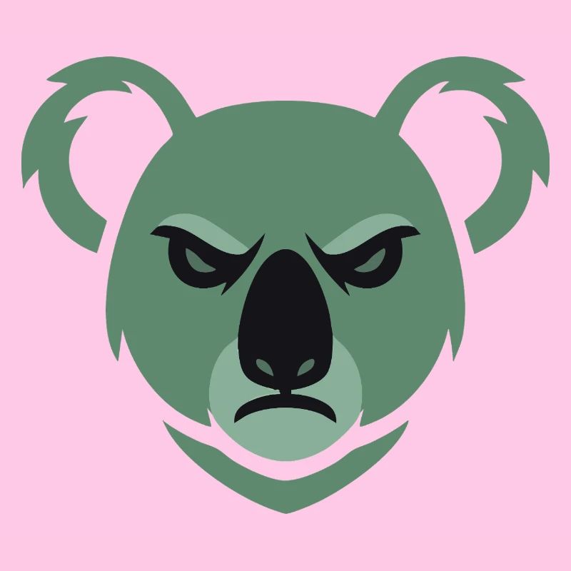 Wütender Koala