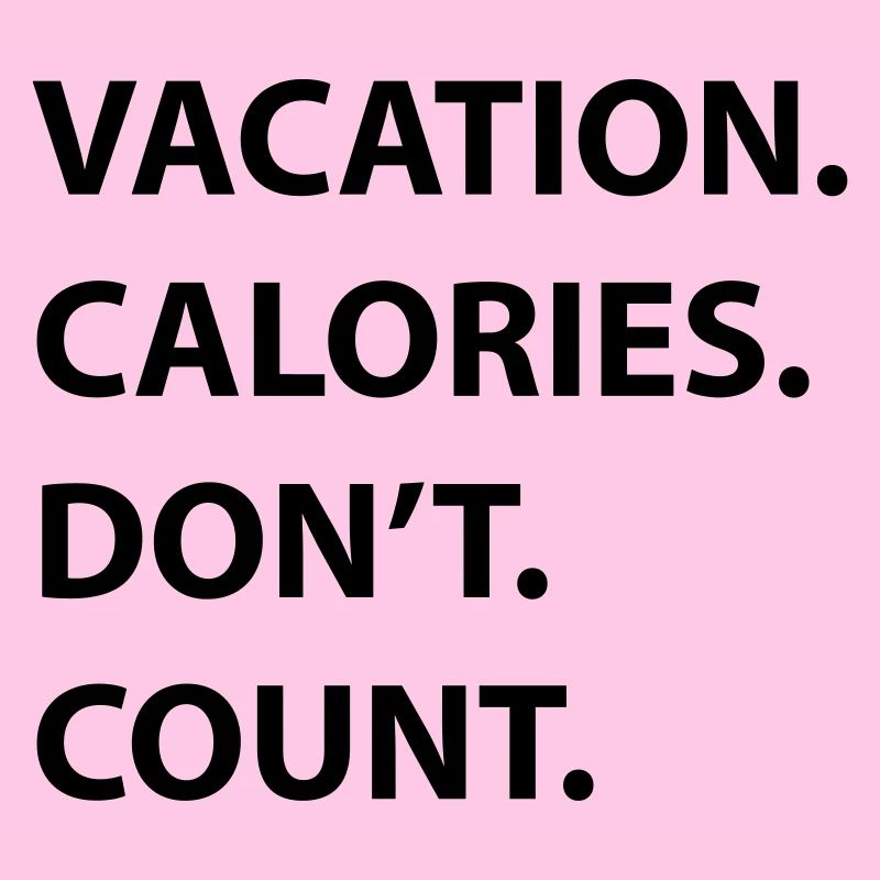 calories de vacances
