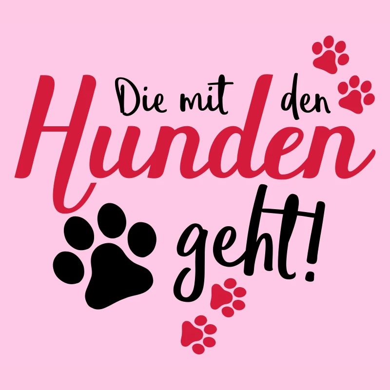 die mit den hunden geht