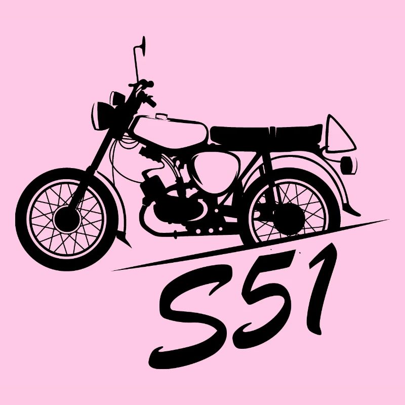 simson s51 legend moped DDR nostalgia logo icon