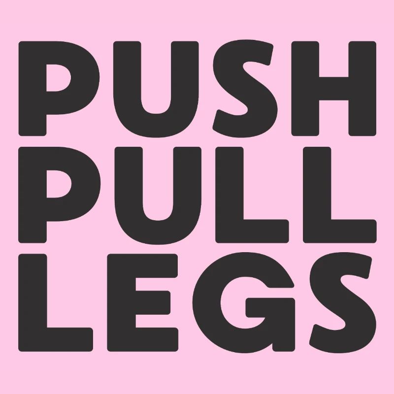 Push Pull Beine Repeat Trainingssplit