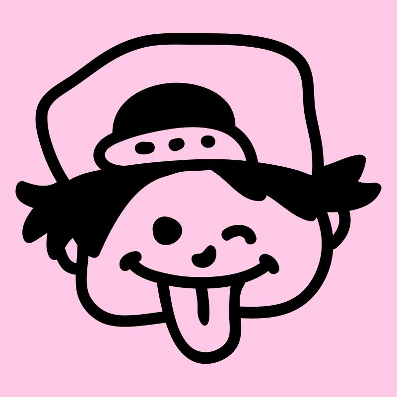 Frecher Junge - line