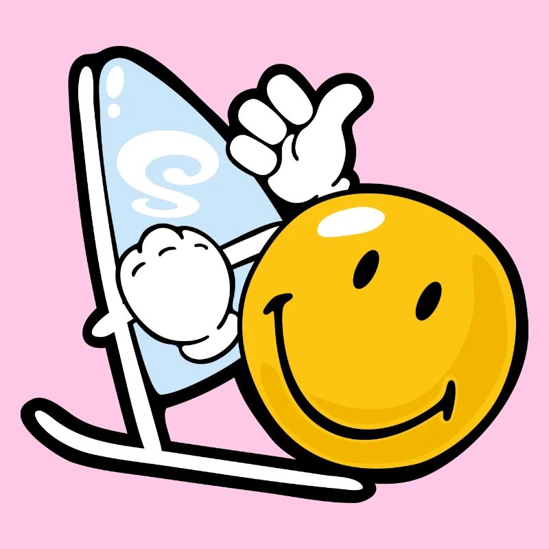 Smiley Windsurfing