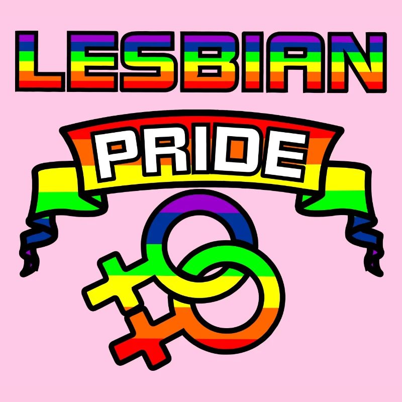 Regenbogen-Lesben stolzes Logo 5