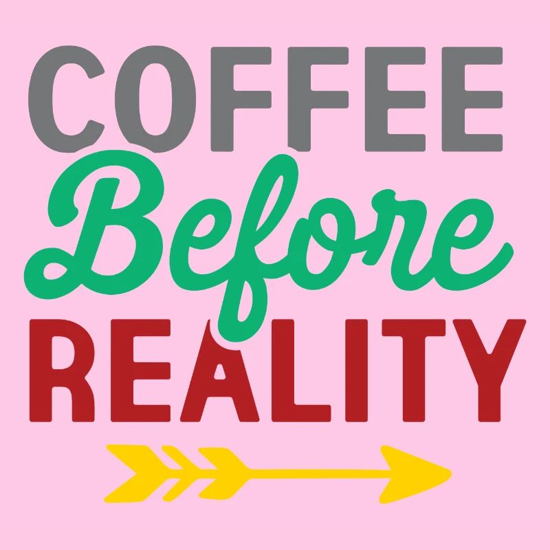 Kaffee vor der Realität