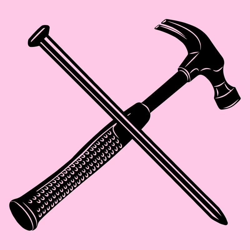 Hammer und Nagel