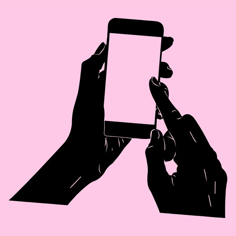 Smartphone in der Hand
