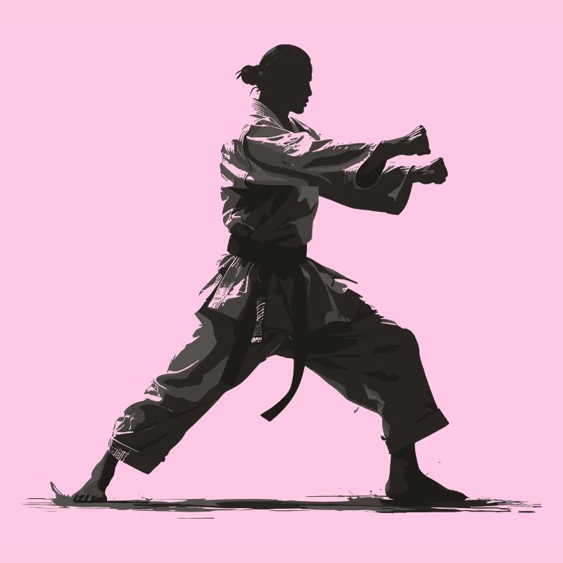 Weibliche Karateka