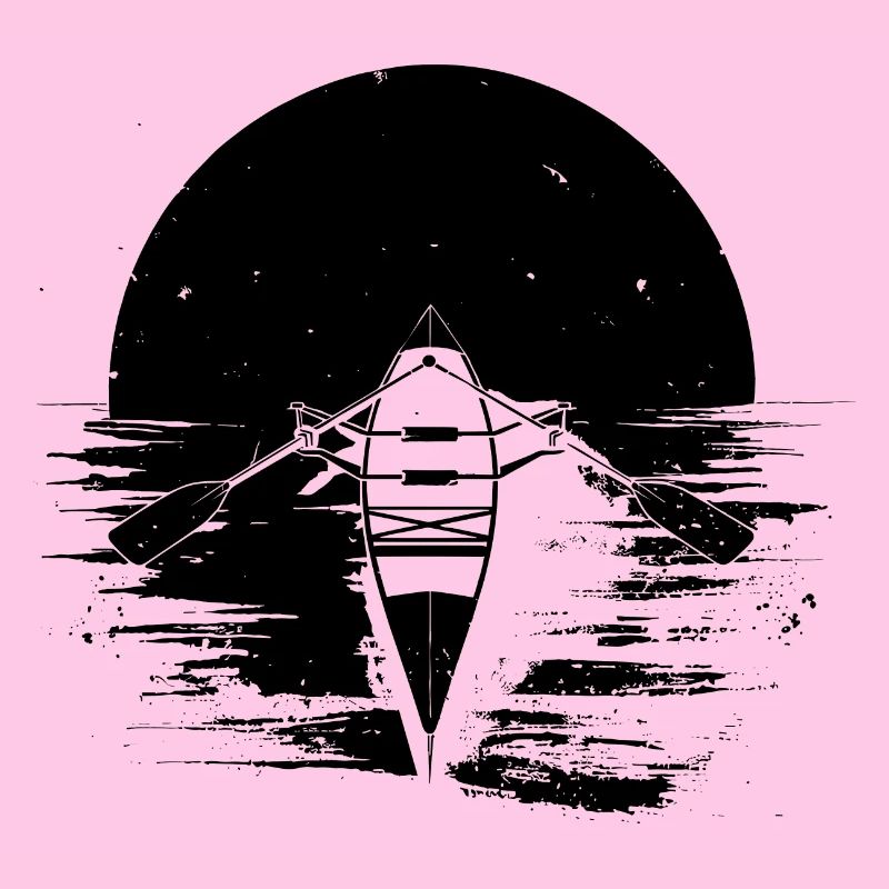 Dessin de bateau à rames