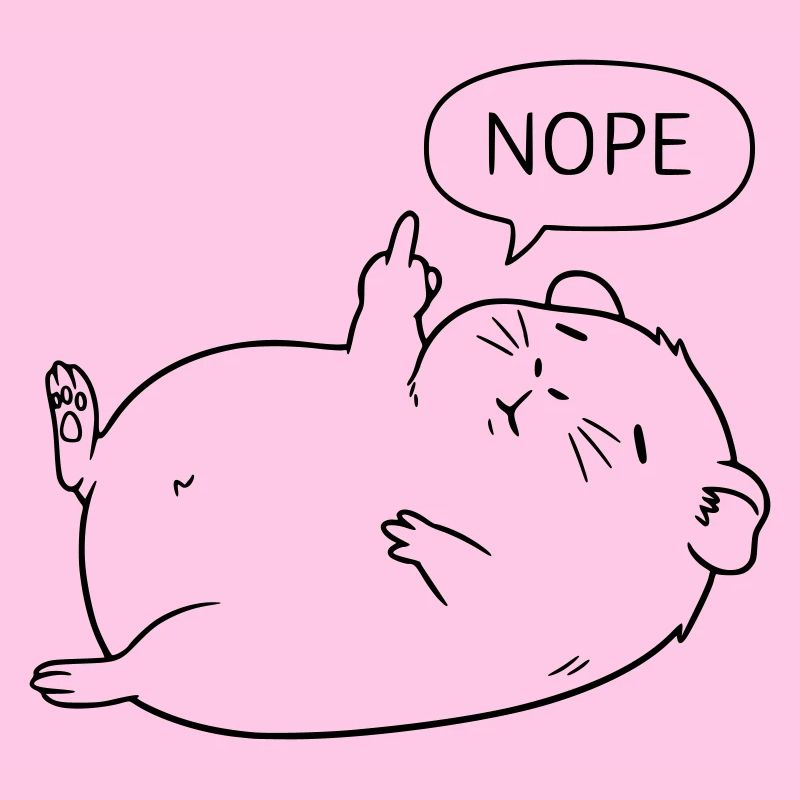 Non, cochon d’Inde | Design mignon