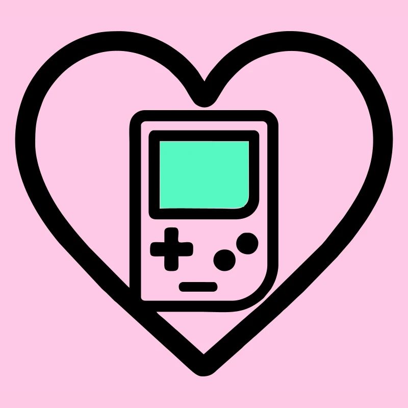 Retro Heart – Console portable rétro