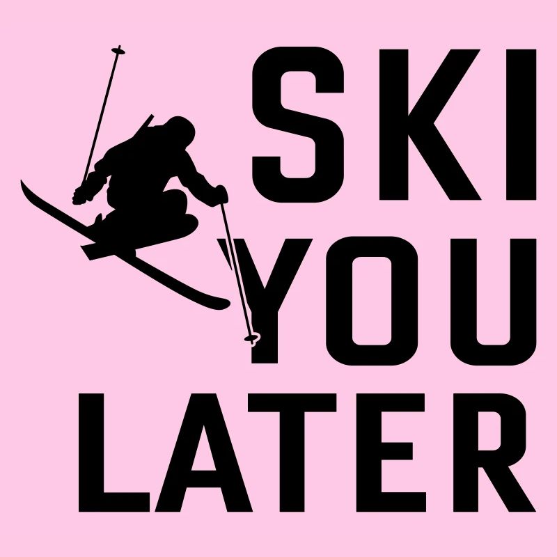 Ski You Later SVG – Modern Statement Design