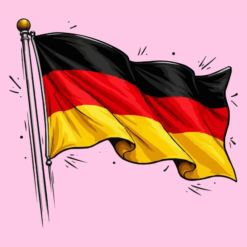 Deutsche Flagge 