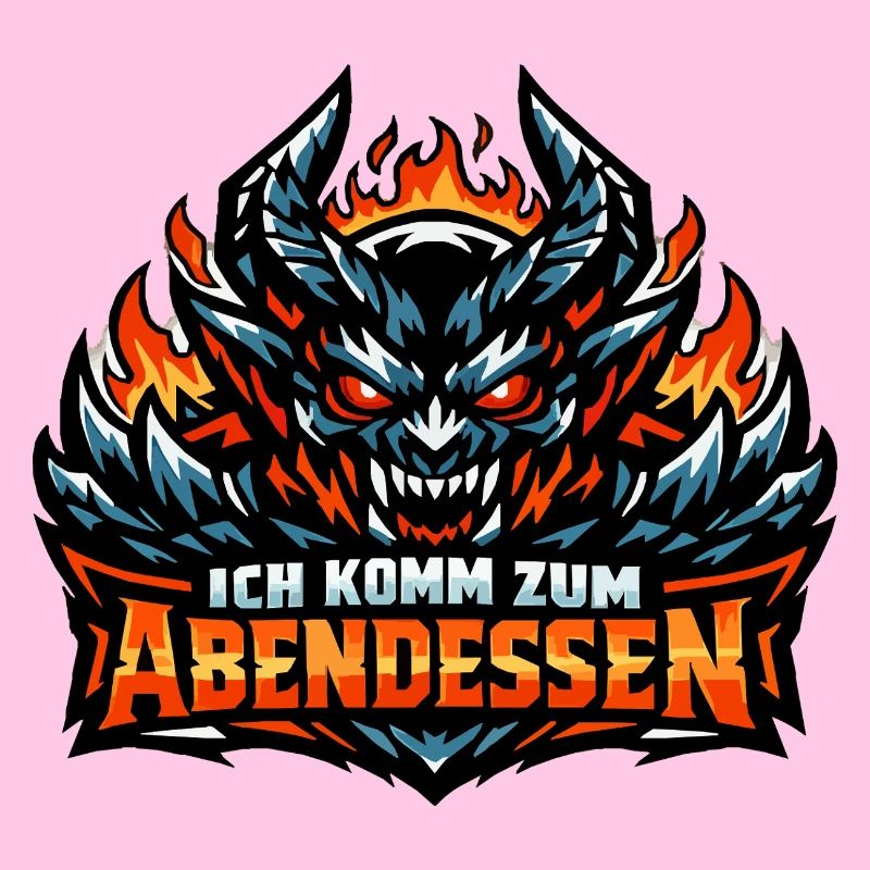 Abendessen Dämonen-Feuer
