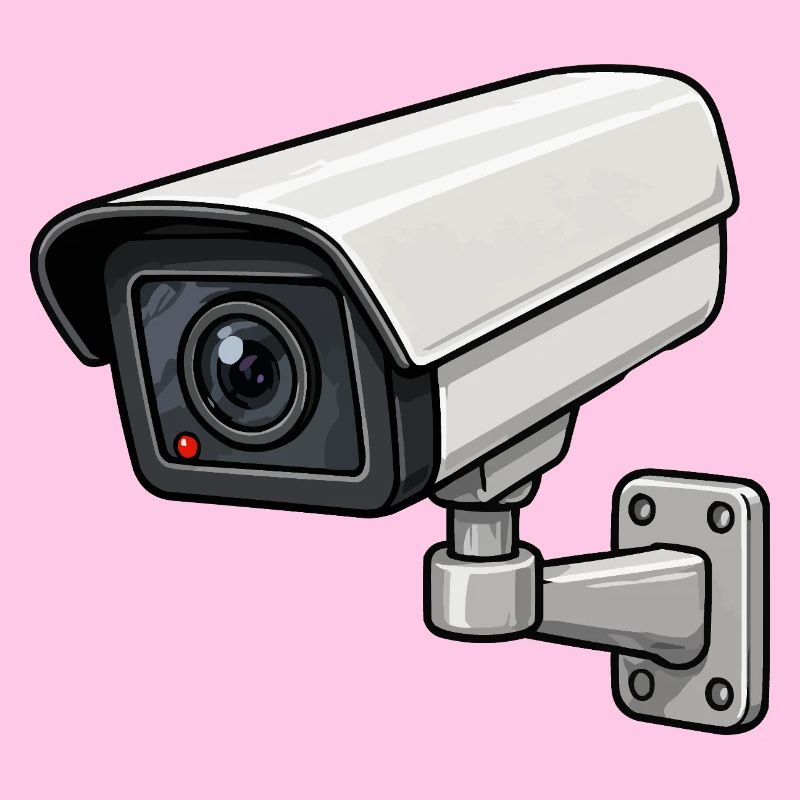 Illustration de caméra de sécurité
