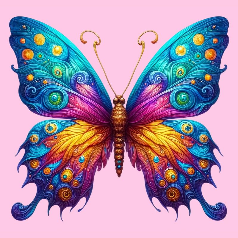Papillon Van Gogh