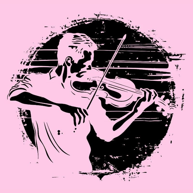 Violinist Zeichnung
