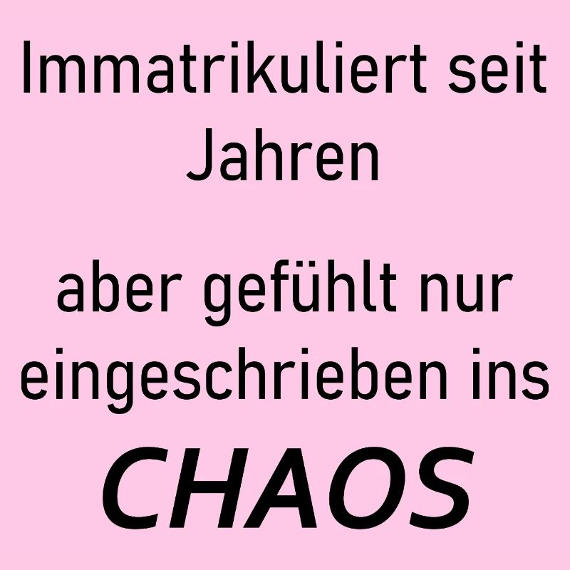 Unispruch "Immatrikuliert ins Chaos" Studenten