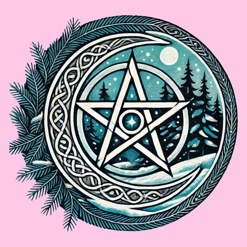 Moonlit Forest Pentagram