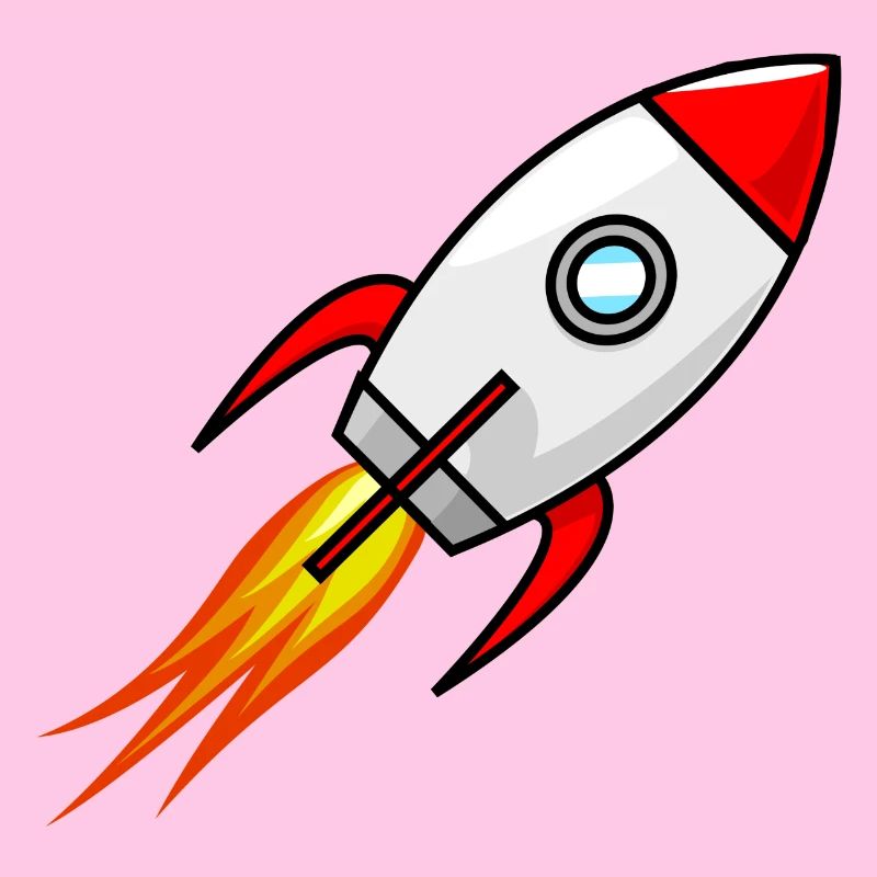 Rocket Rocket Space Shuttle UFO Spacecraft Moon