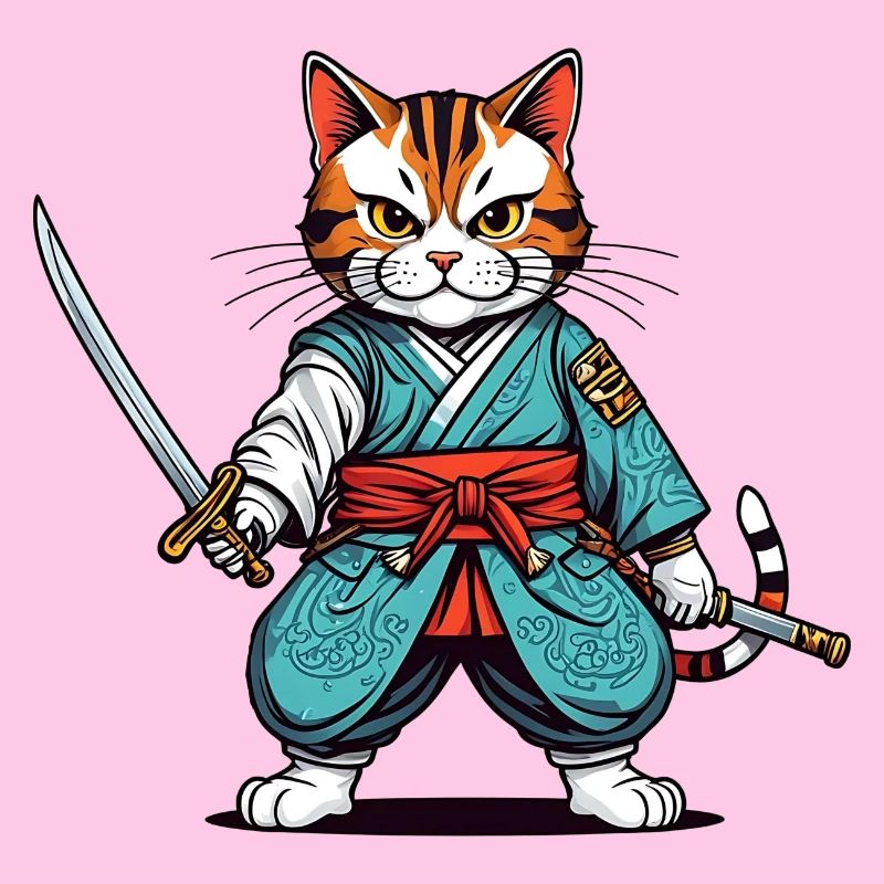 Samurai-Katze