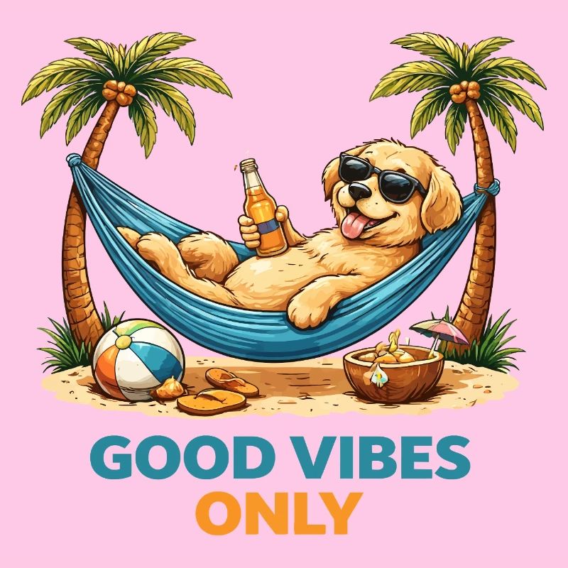Chiot dans le hamac – Mode Relax