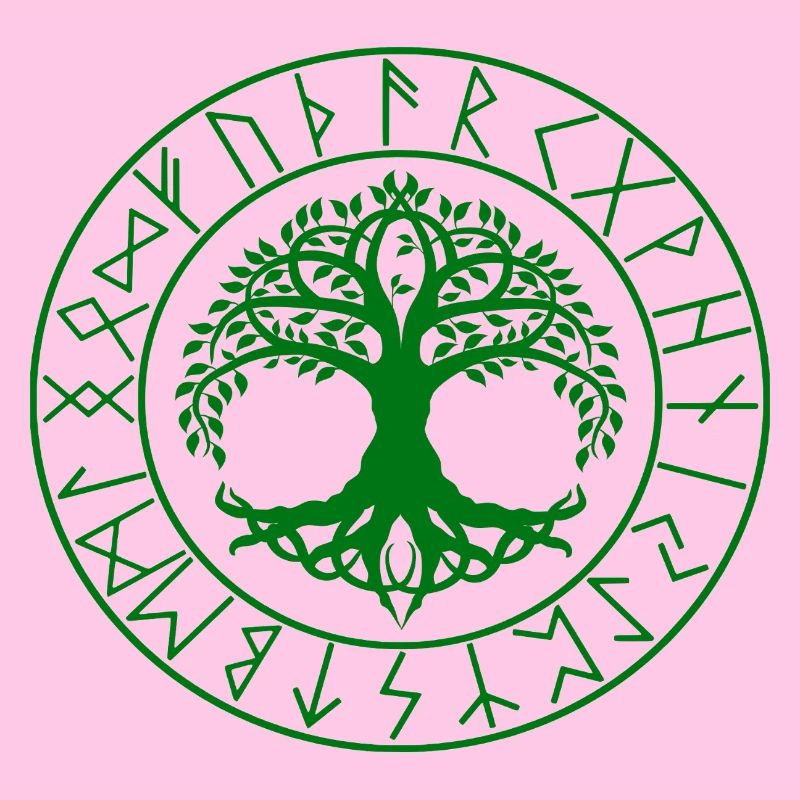 Wikinger Baum Keltischer Knoten
