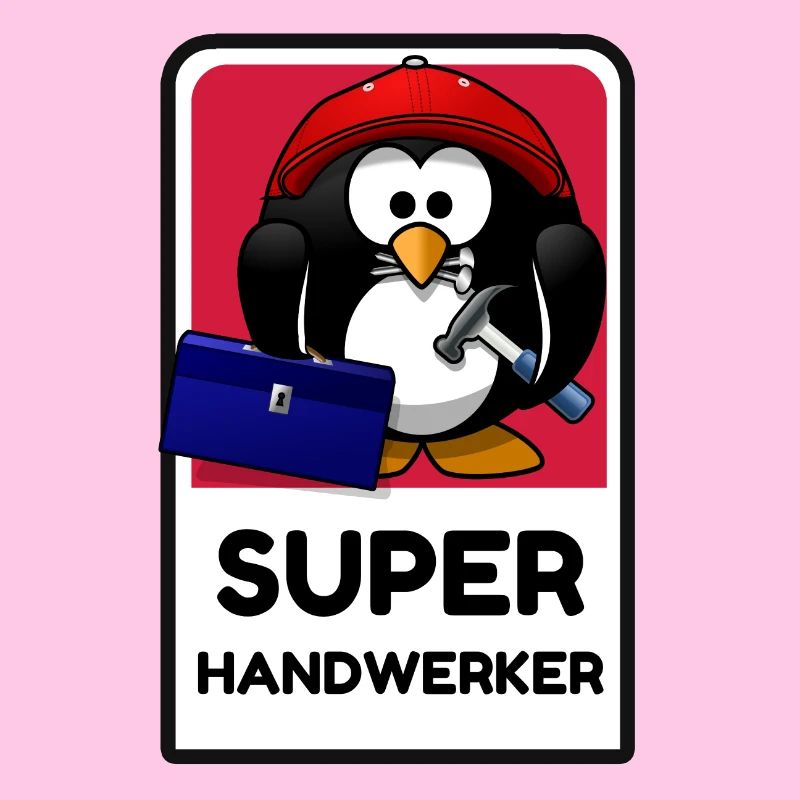 Super Handwerker - lustiger Pingu