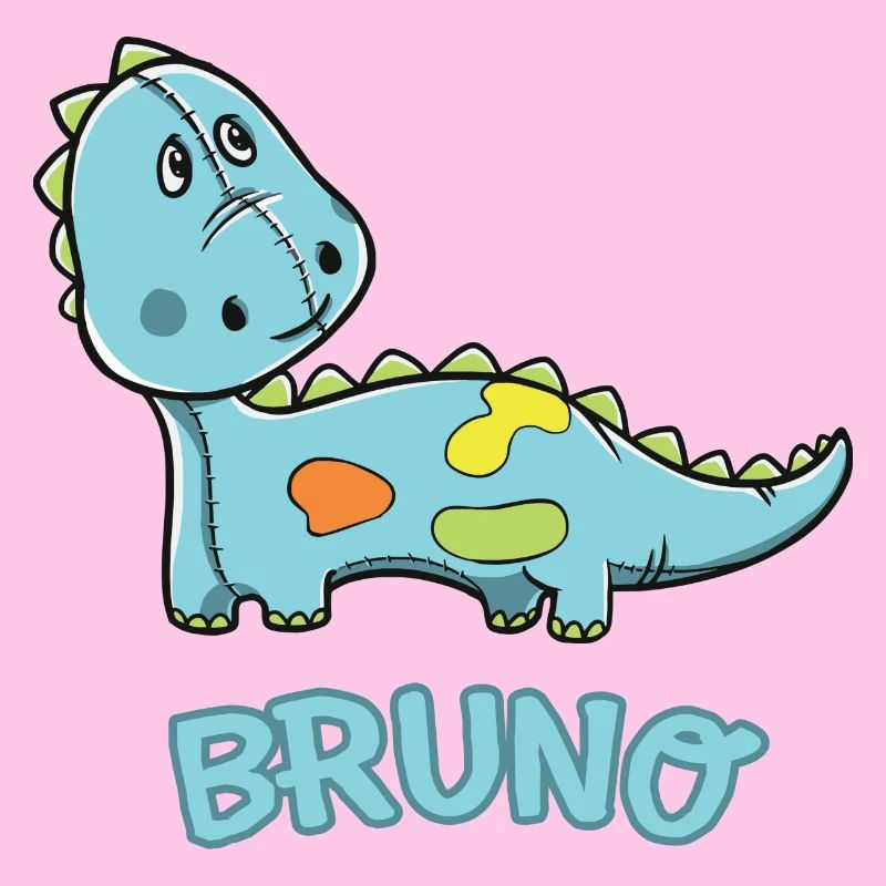 Dinosaurier lustig Kind Bruno Geschenk Geburtstag
