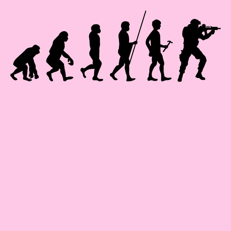 Evolution des soldats t-shirt cadeau