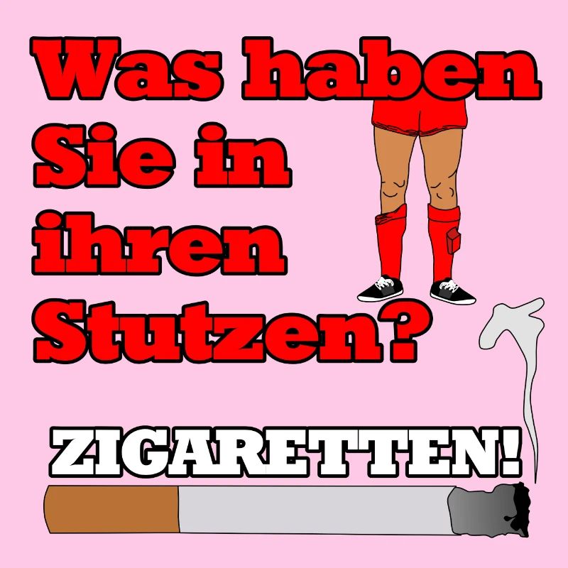 "Zigaretten in den Stutzen" - Geschenkidee