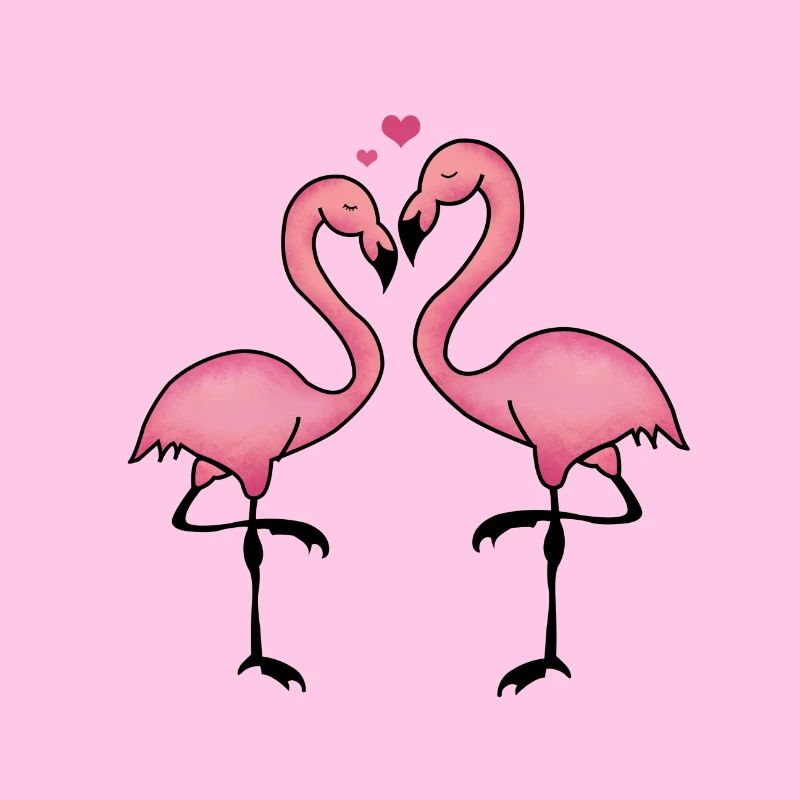 flamingos love