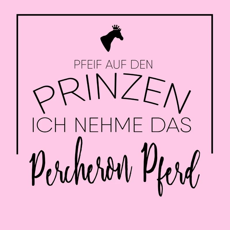 Percheron Pferd Geschenk