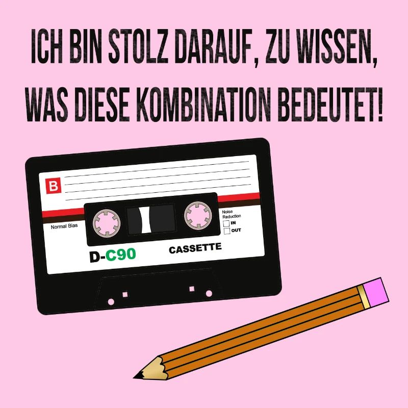 Kassette und Stift - Kindheits-Lifehack