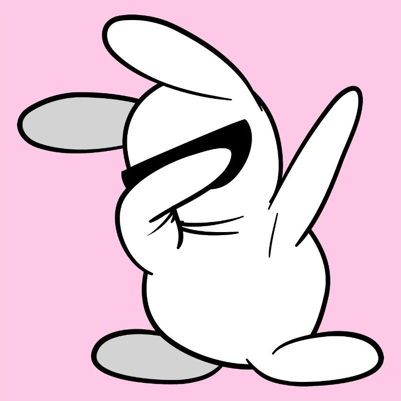 Dabbing Dab lapin lapin