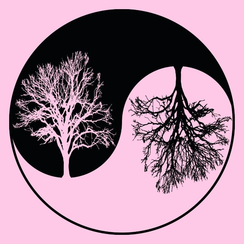 ying yang tree