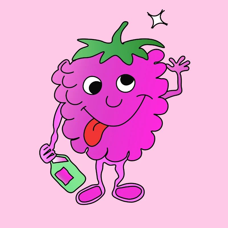 Drunk raspberry