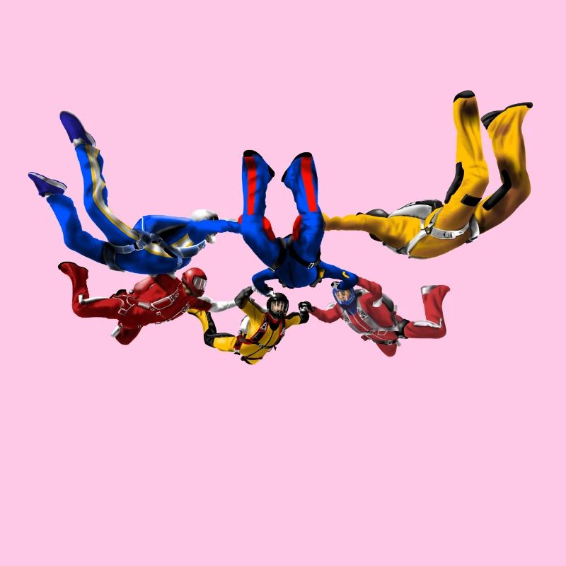 skydivers