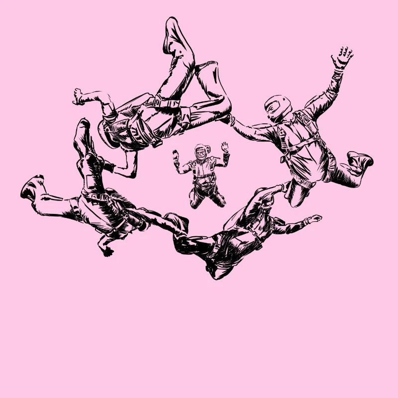 skydivers