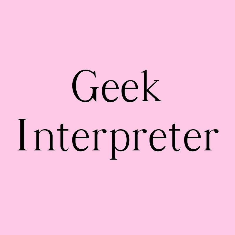 Geek interpreter