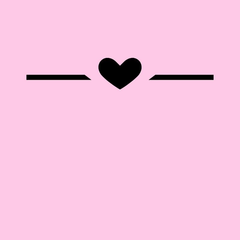 Heart black line