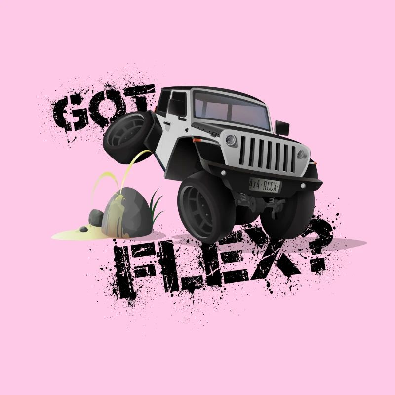 GOT FLEX? - OFFROADER Crawler - White