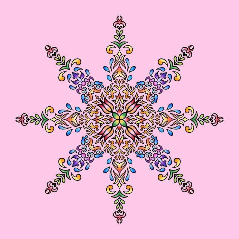 Mandala | Bunt | Leben | Geschenkidee
