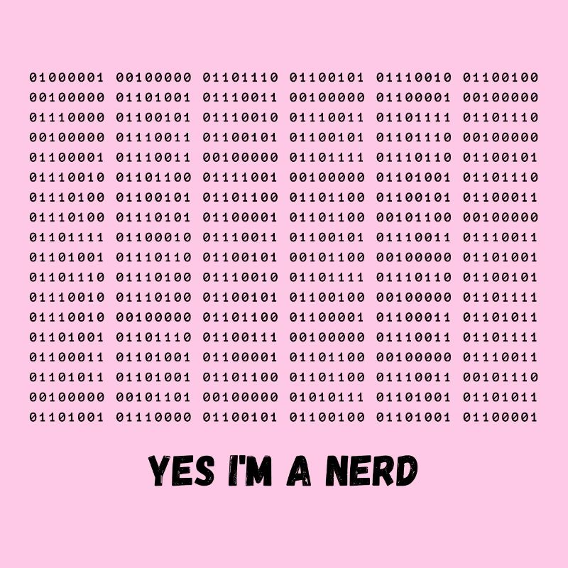 I'm a nerd