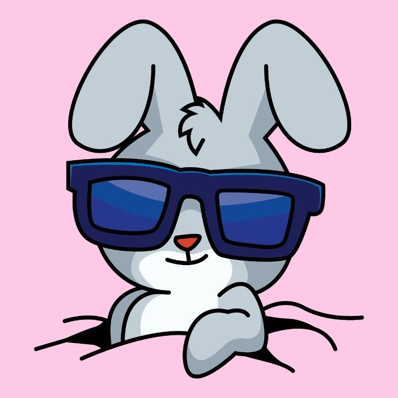 Cooler Hase