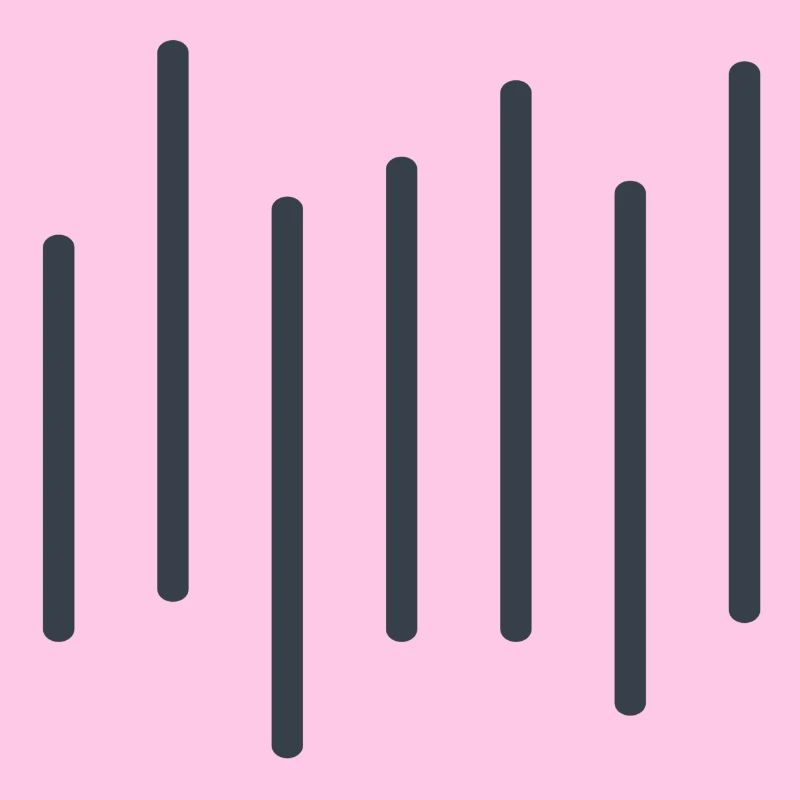 Linienrhythmus Dunkelblau